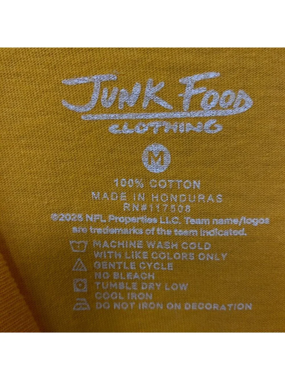 Junk Food Clothing Green Bay Packers Checkdown Flea Market Tee Medium